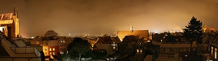 Wismar bei Nacht